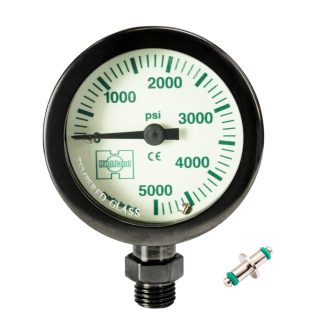 XS Scuba - Highland PVD Coated Brass & Glass Gauges
