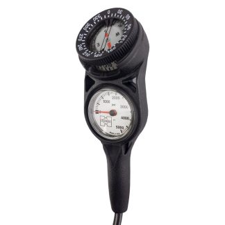 XS Scuba - Highland Pressure/Compass Combo w/Miflex Hose