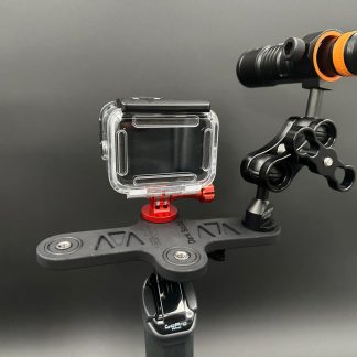 Camera Tray with 1/4-20 Threaded Holes For Use With Selfie Stick