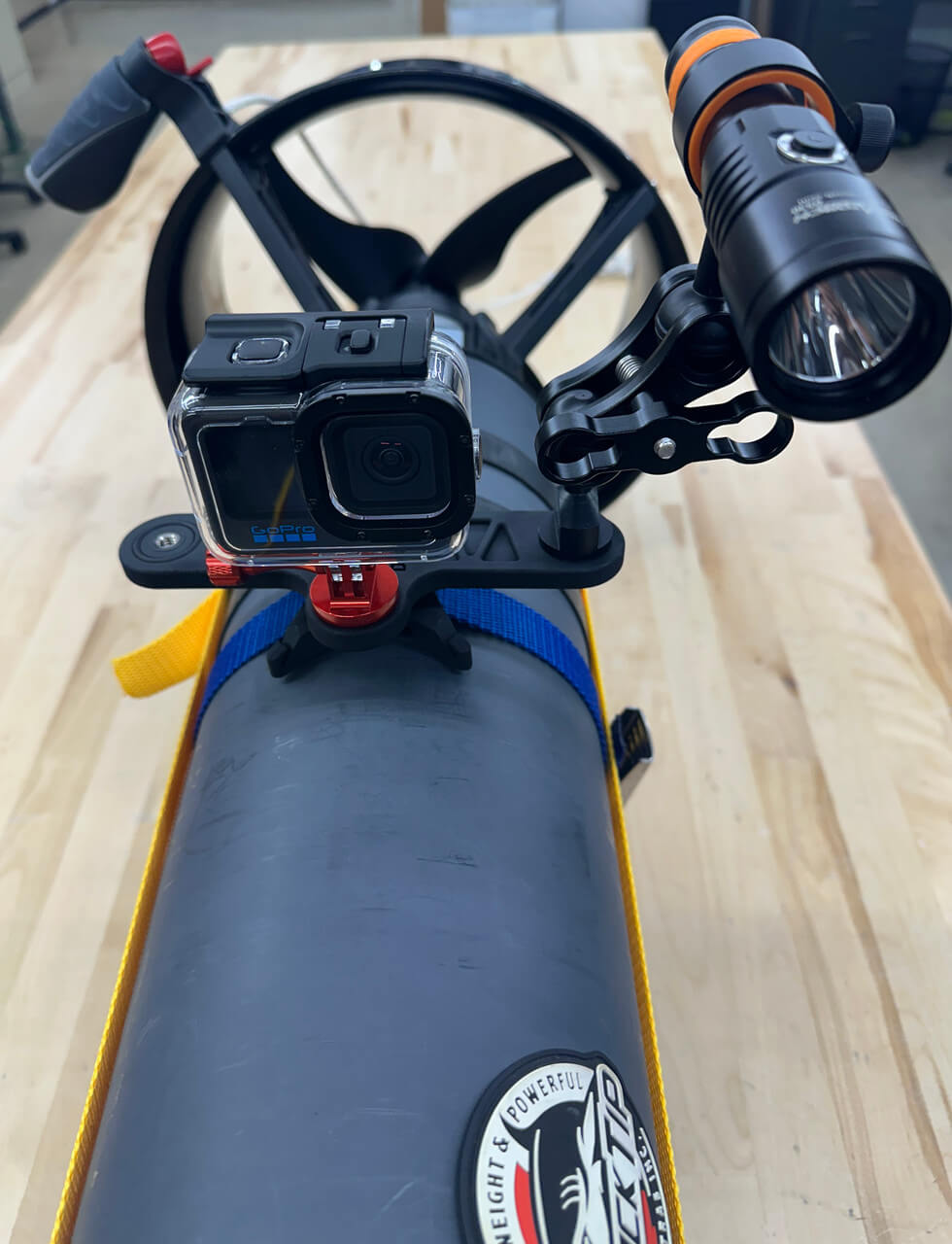 Camera Tray with 1/4-20 Threaded Holes