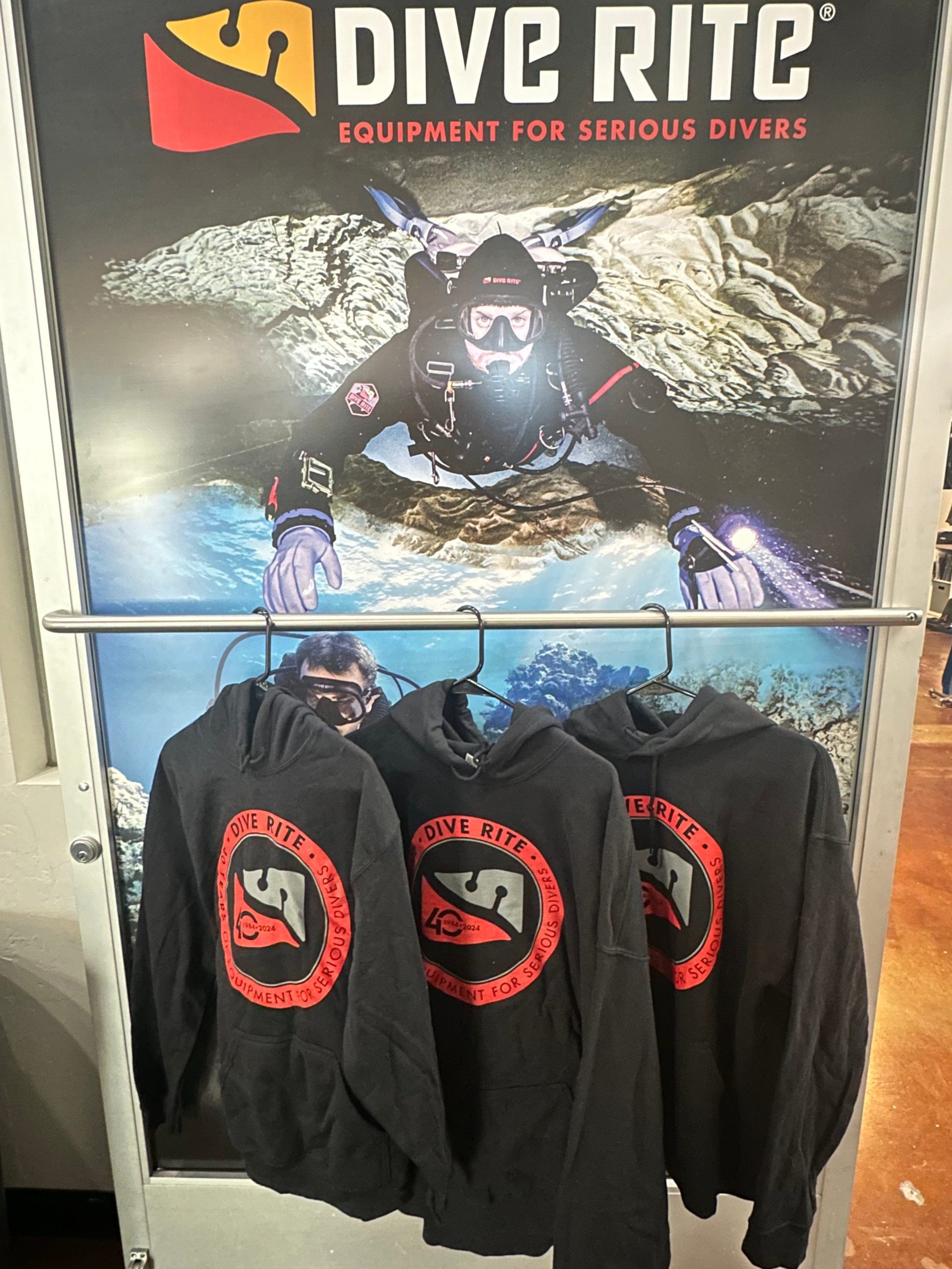 Dive Rite - 40th Anniversary Hoodie - Image 2