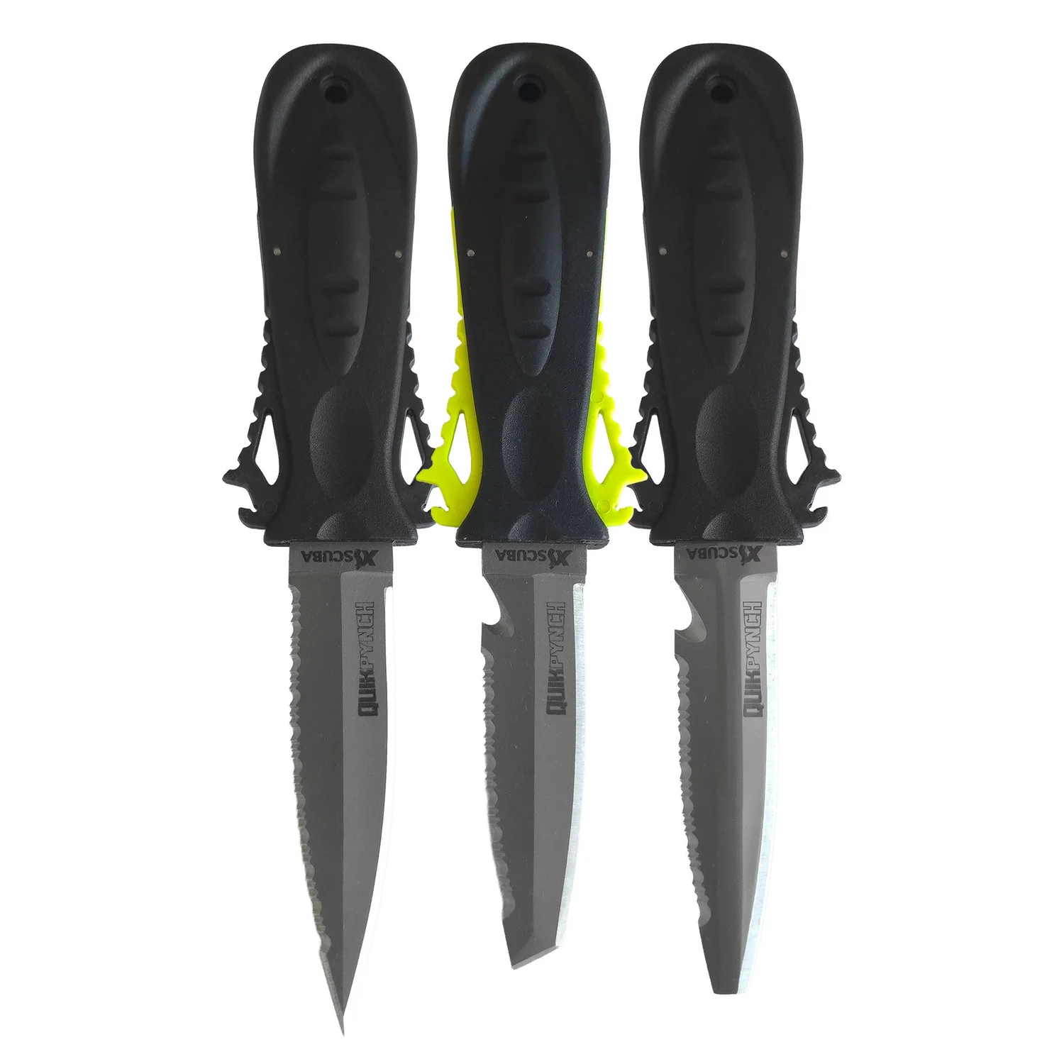 QuikPynch Knife,Spear Tip, Gry