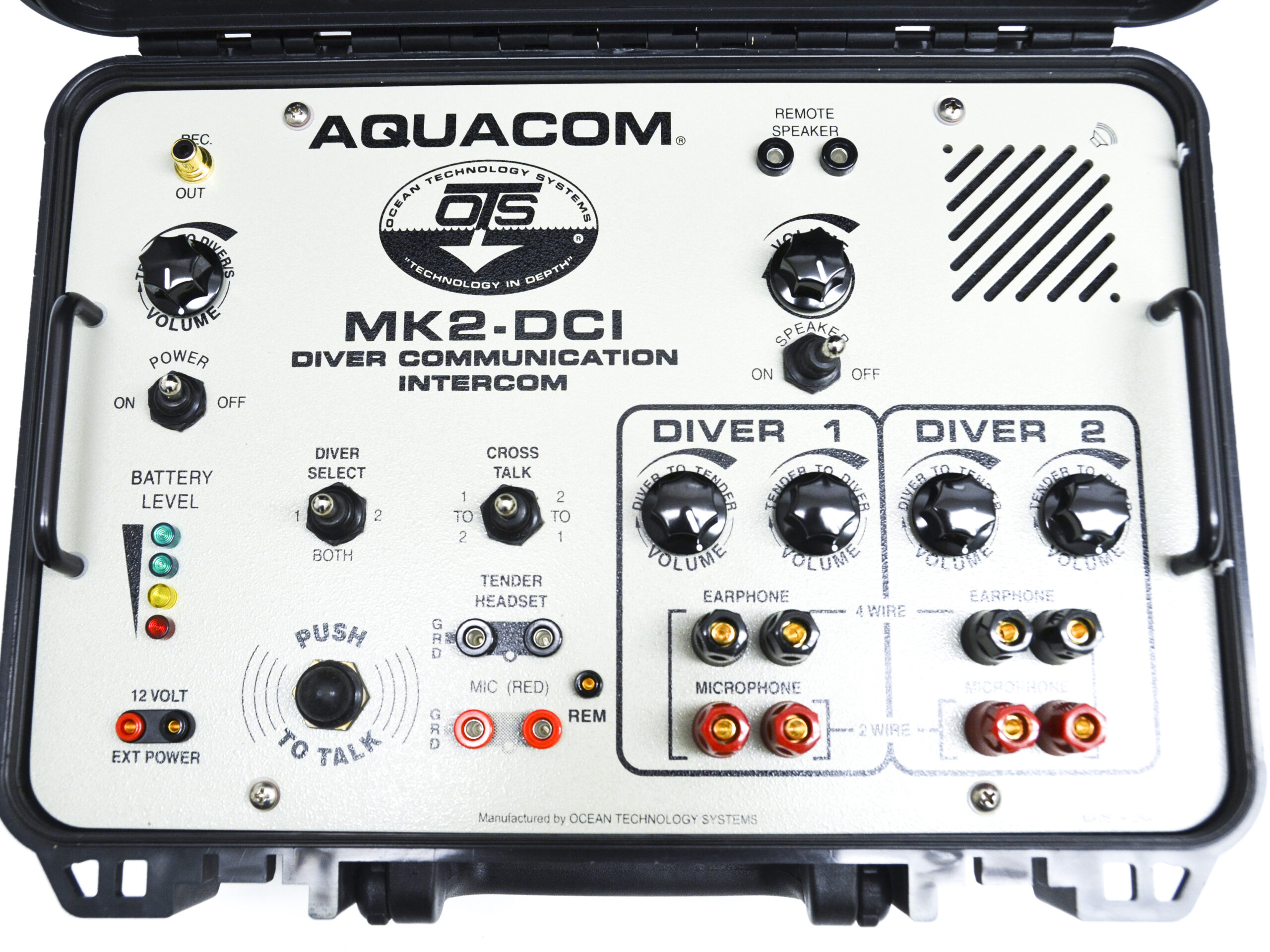 Aquacom® MK2-DCI 2 Diver Air Intercom - Image 2