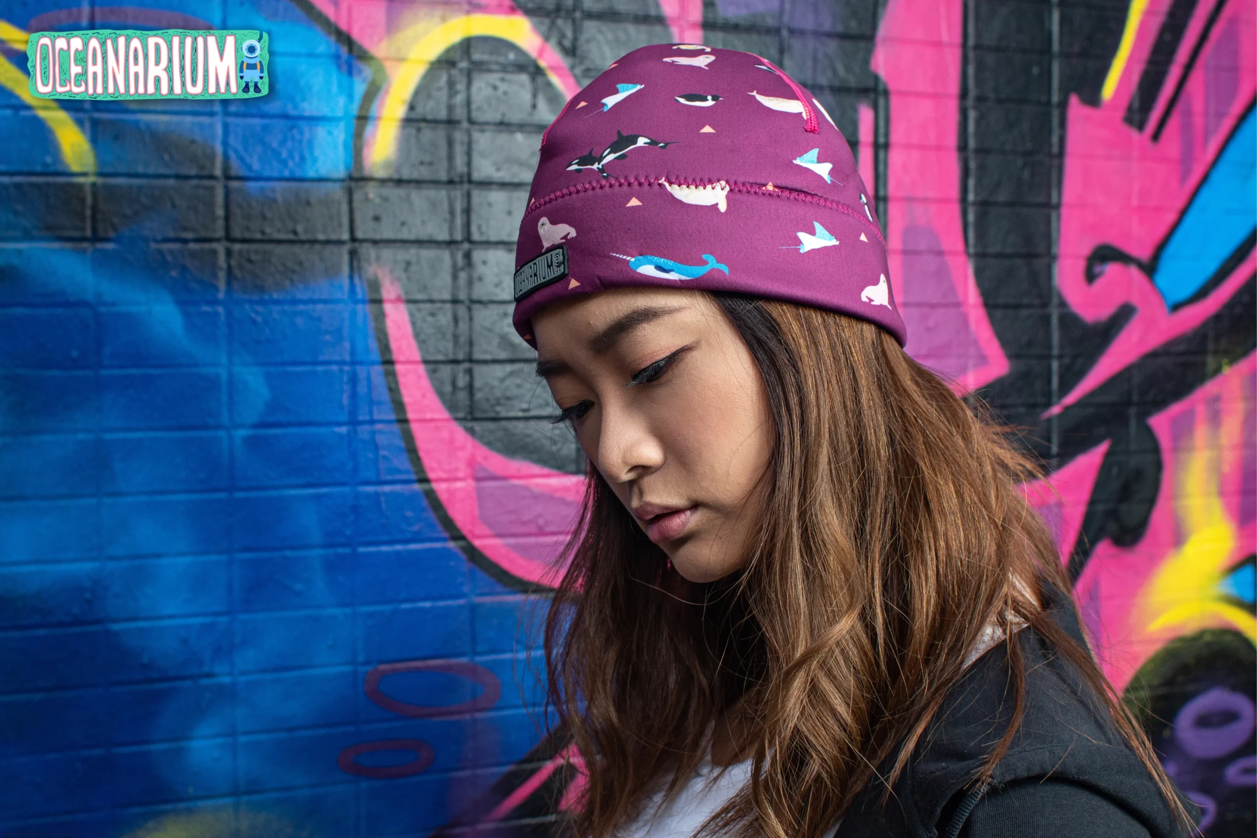 Articlife Neoprene Beanie ( Magenta ) - Image 2