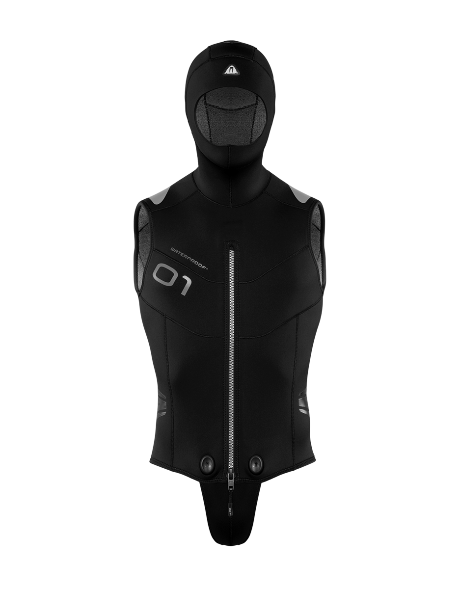 Waterproof - Zipper Puller For Drysuit In Black