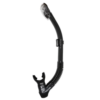 Dry Snorkel Black Silicone