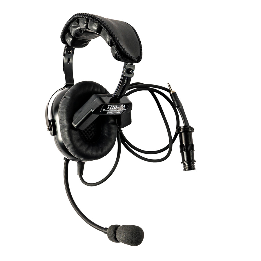 THB-7A-1 Headset w/ Boom Mic For MK-7 (Single Ear)