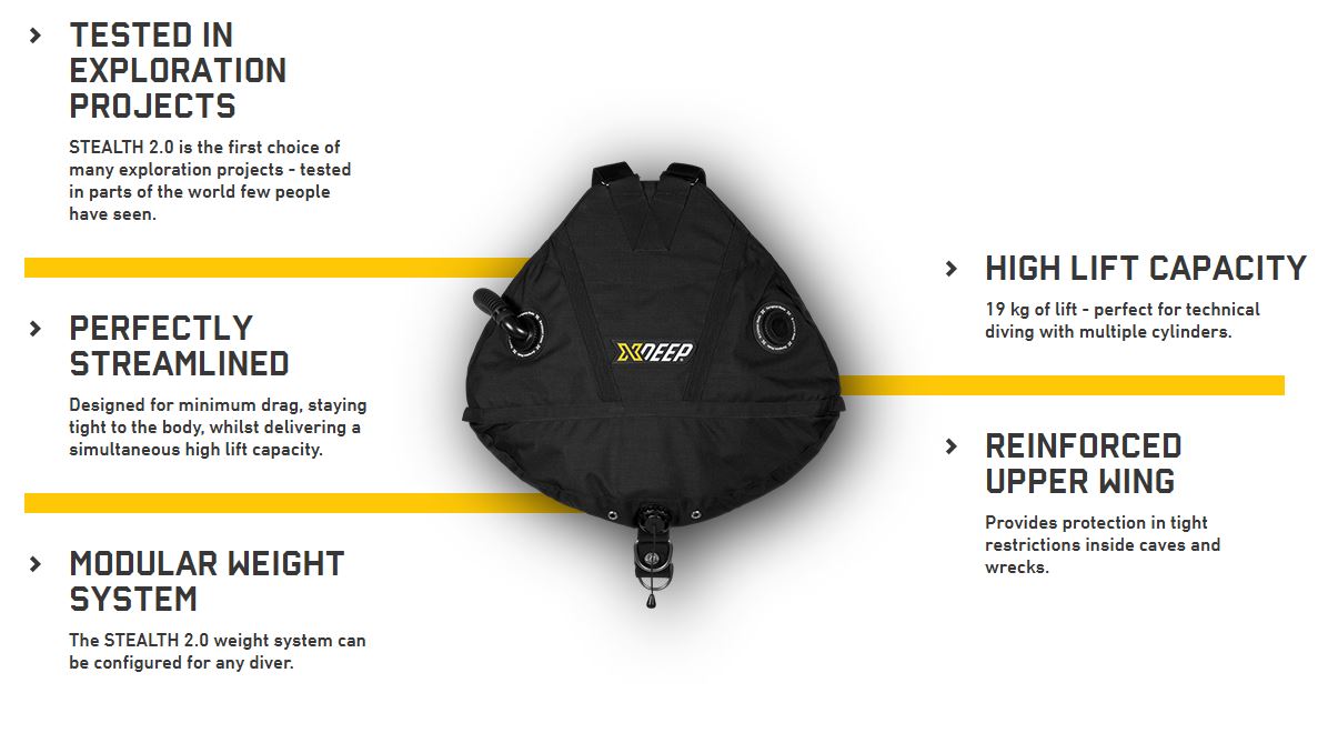 XDEEP - Stealth 2.0 Tec Sidemount Setup - Image 9