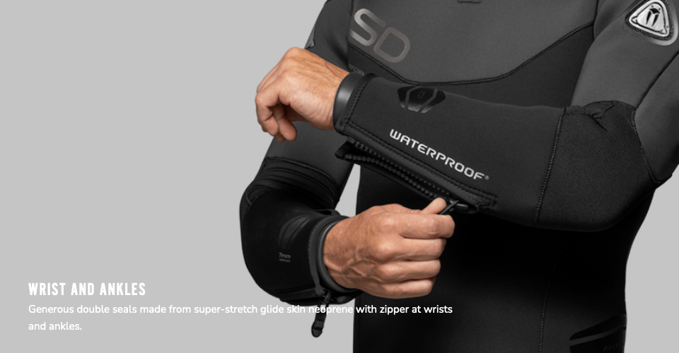 Waterproof - SD Neoflex - 7MM Semi-Drysuit - Men’s - Image 5