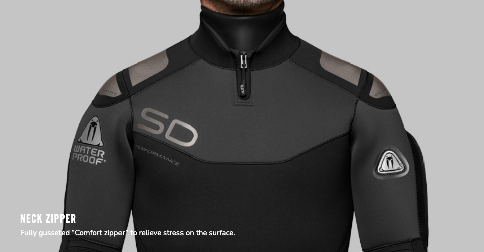 Waterproof - SD Neoflex - 7MM Semi-Drysuit - Men’s - Image 2