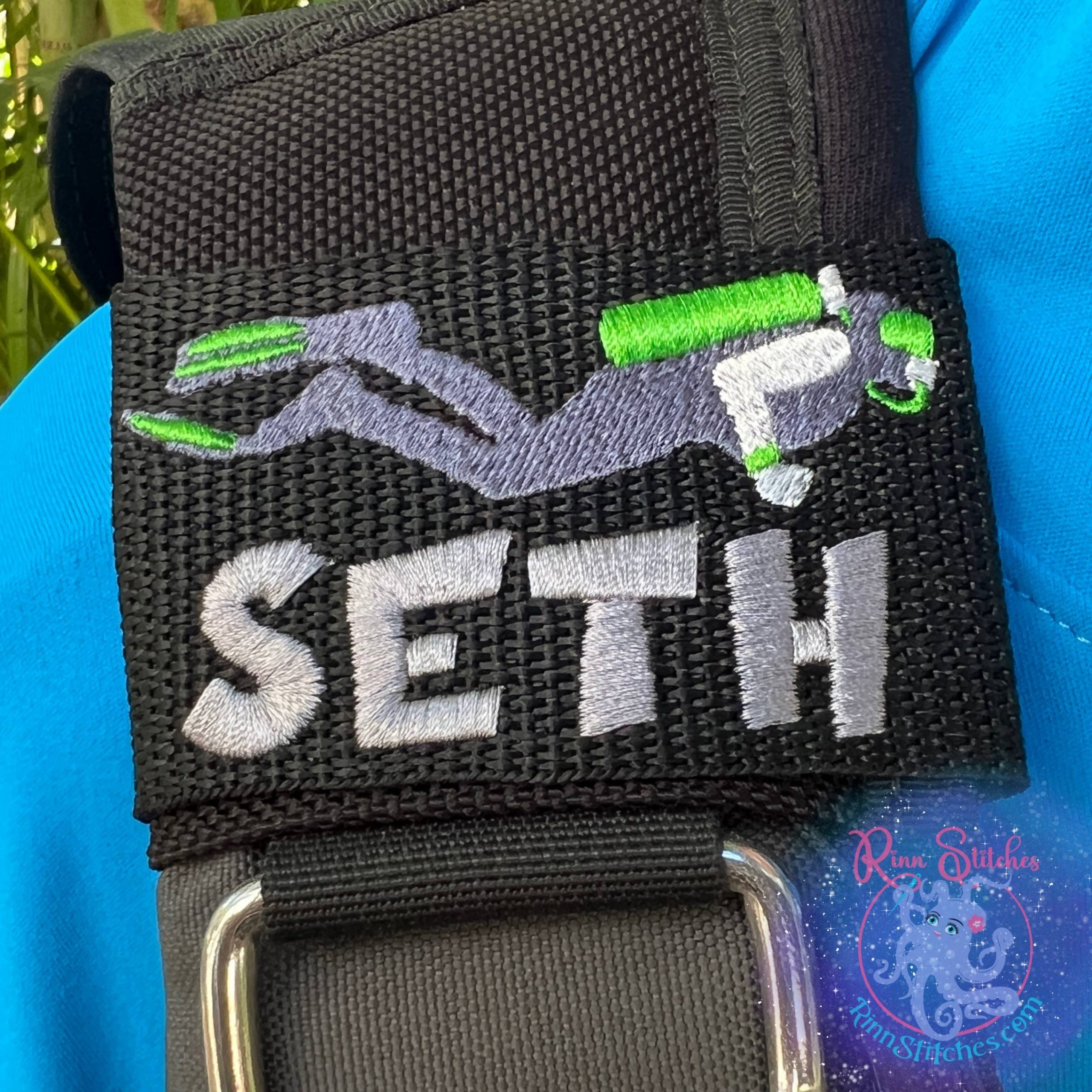Scuba Diver Personalized BCD Tag - Image 2