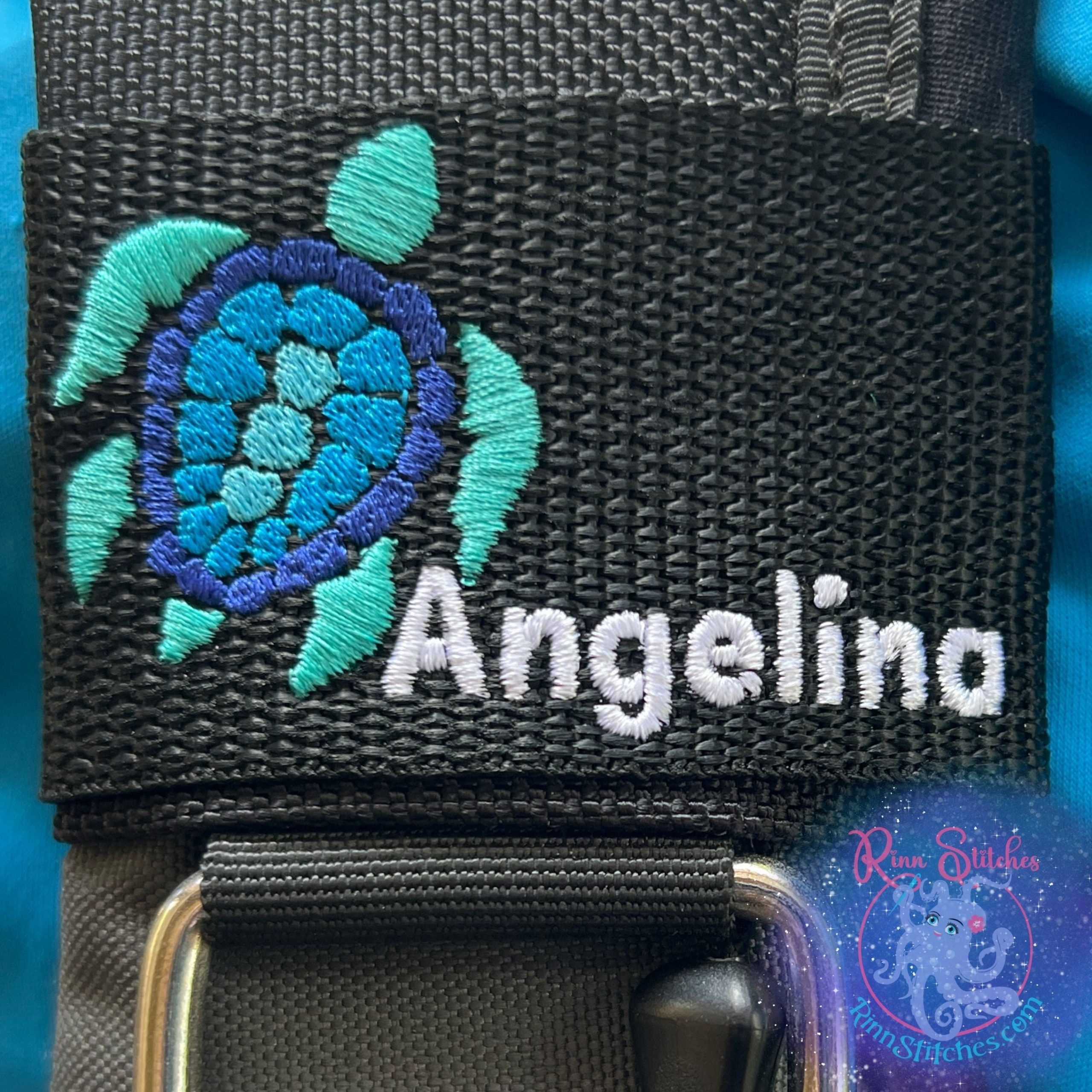 Sea Turtle Design Personalized BCD Tag - Image 11