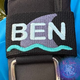 Shark Fin Personalized BCD Tag