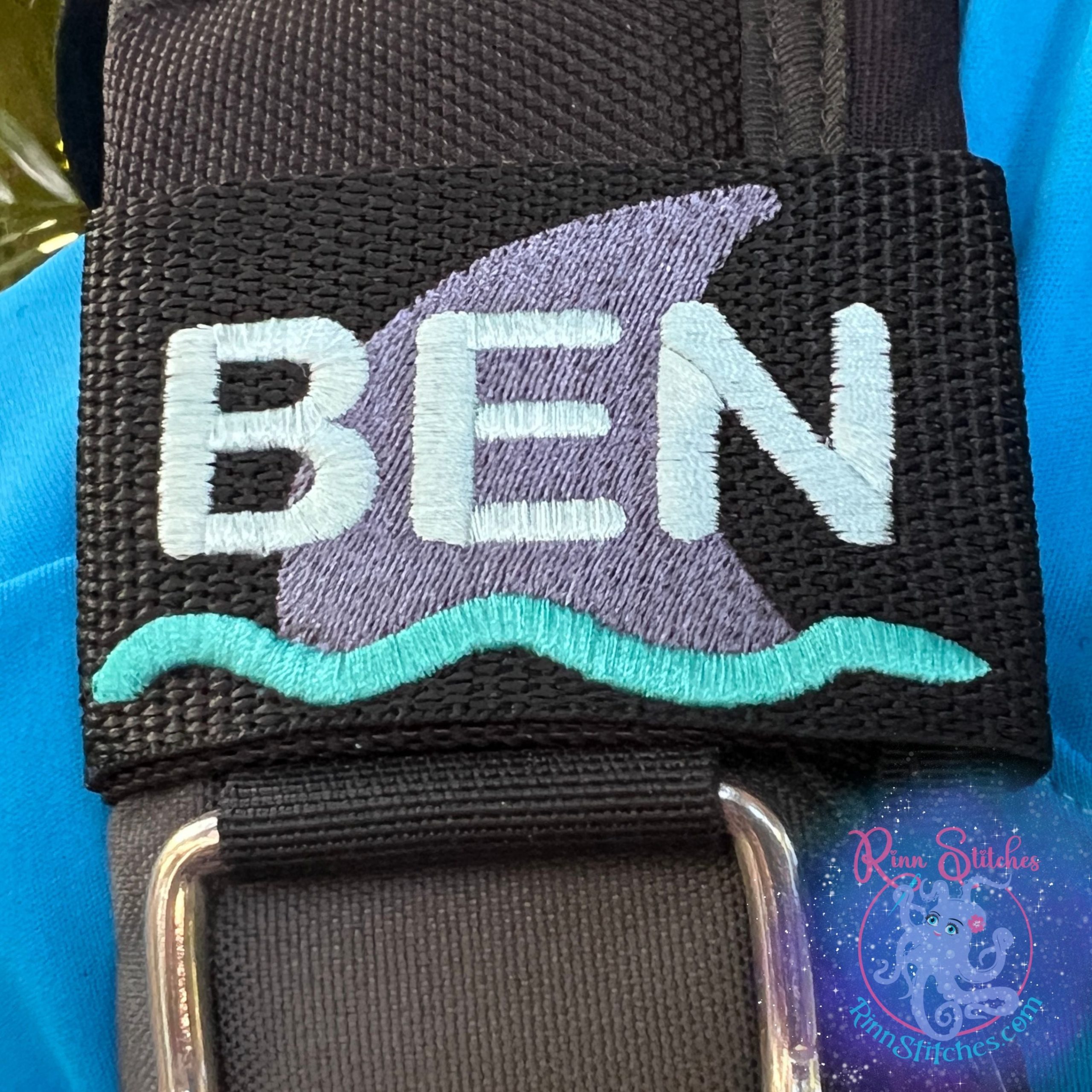 Shark Fin Personalized BCD Tag