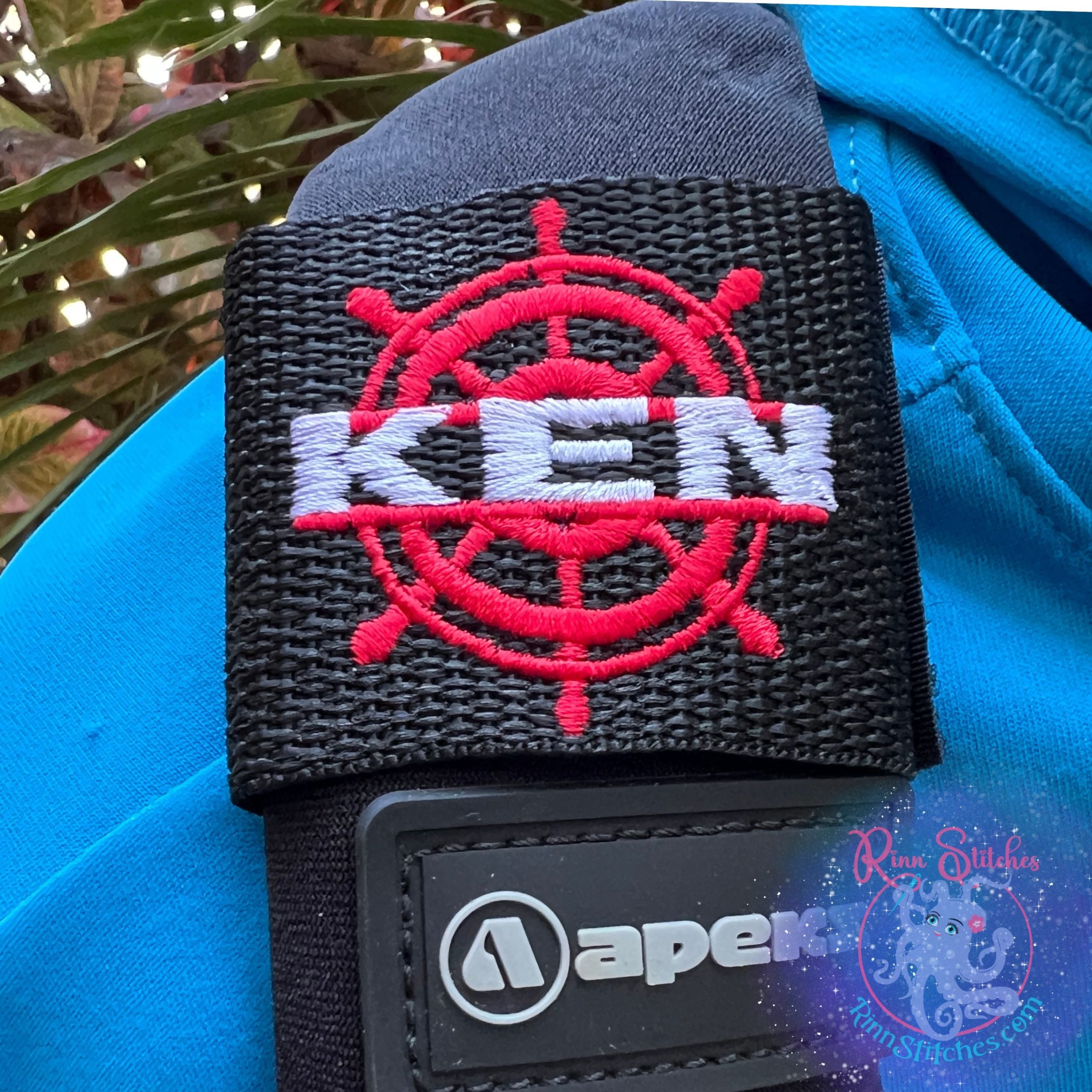 Ship Wheel Personalized BCD Tag - Image 11