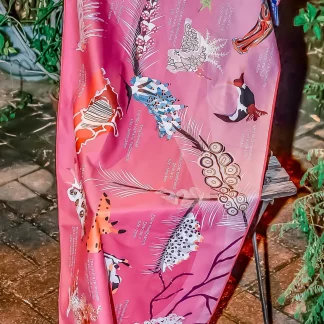 Pink Nudibranch Towel
