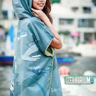 Sharks Cloak Towel
