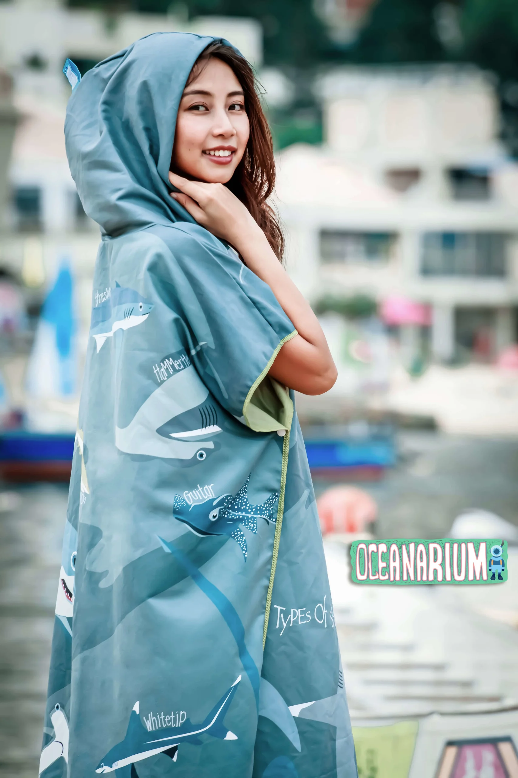 Sharks Cloak Towel