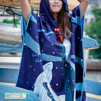 Humpback Whale Cloak Towel