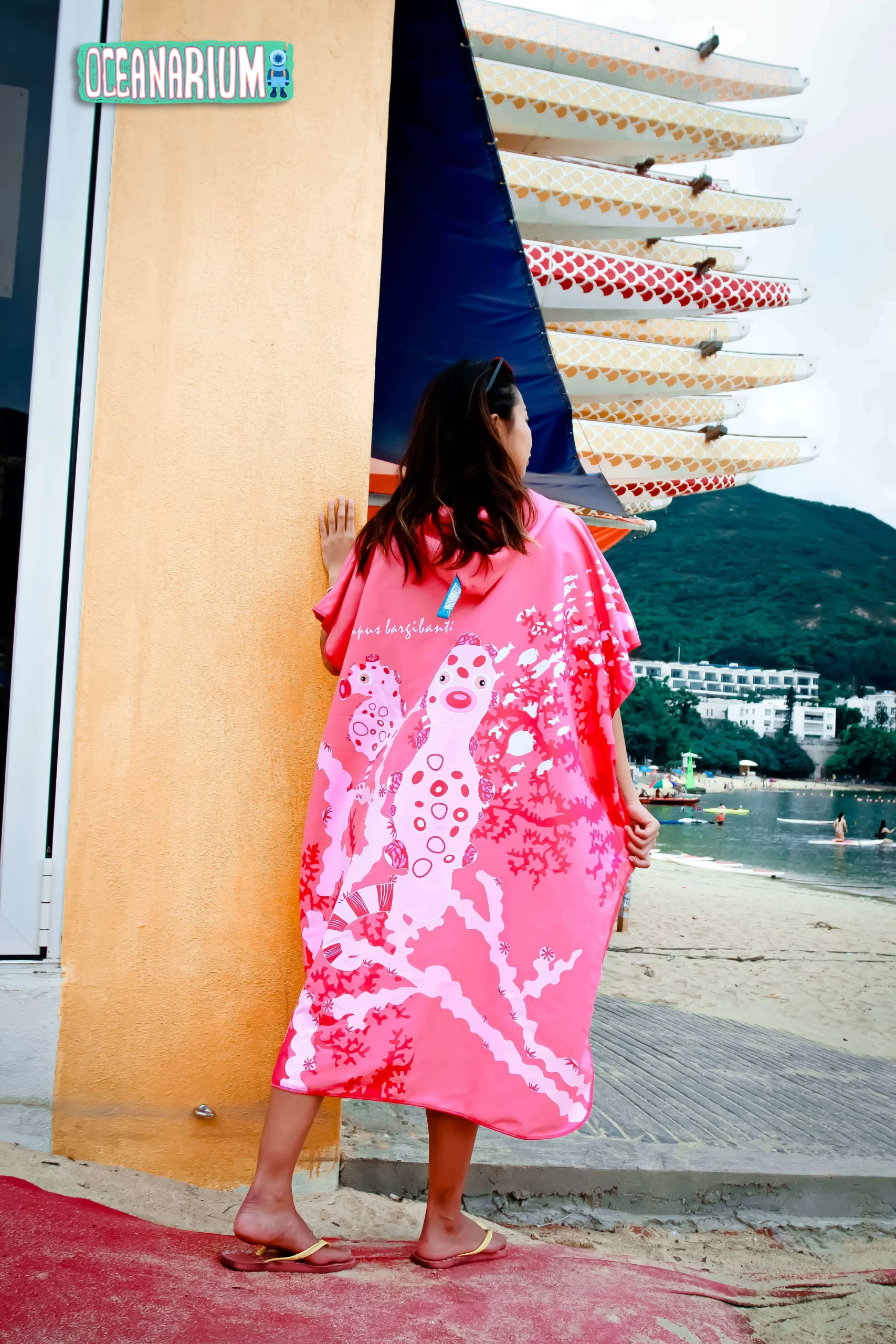 Pygmy Seahorse Cloak Towel - Image 2