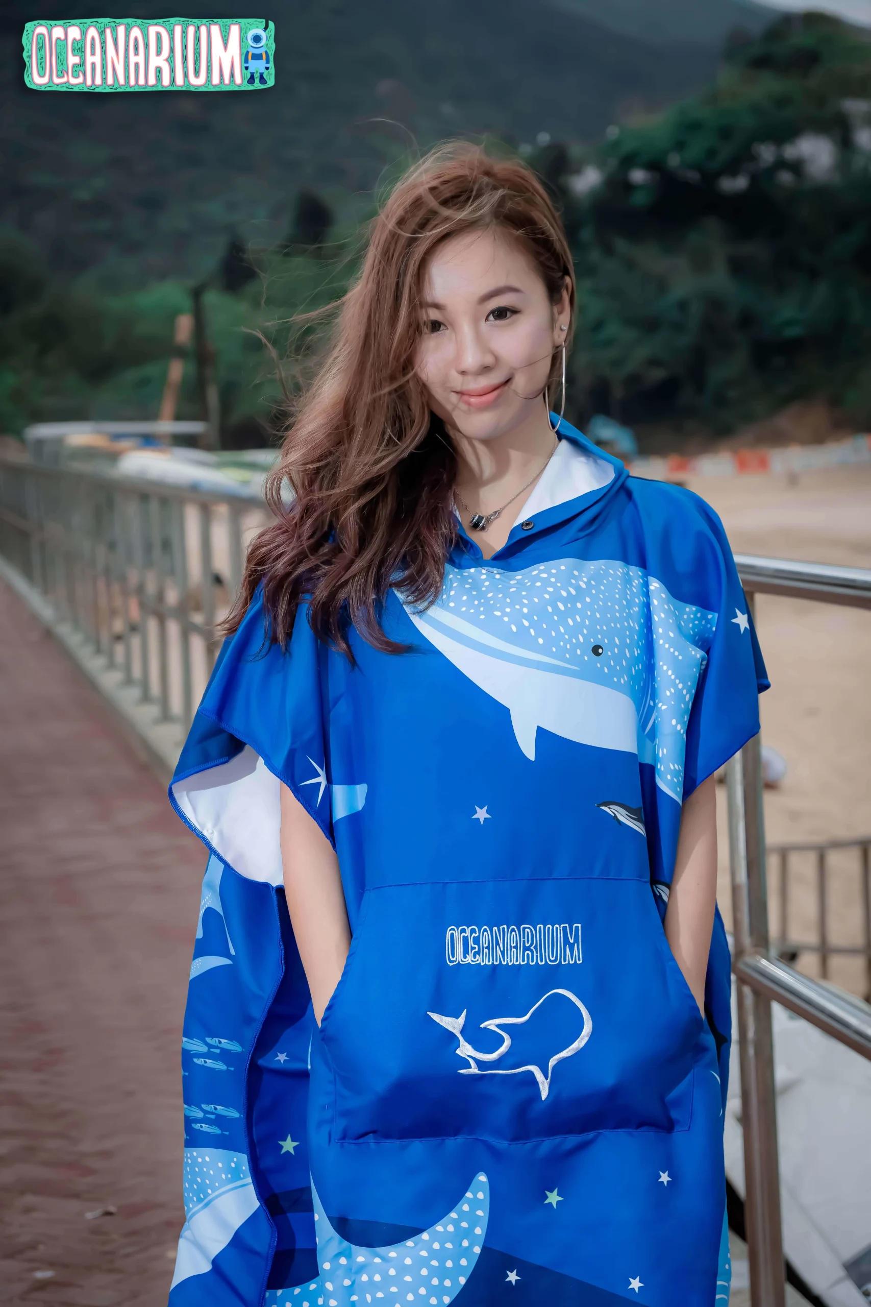 Whaleshark Whale Cloak Towel