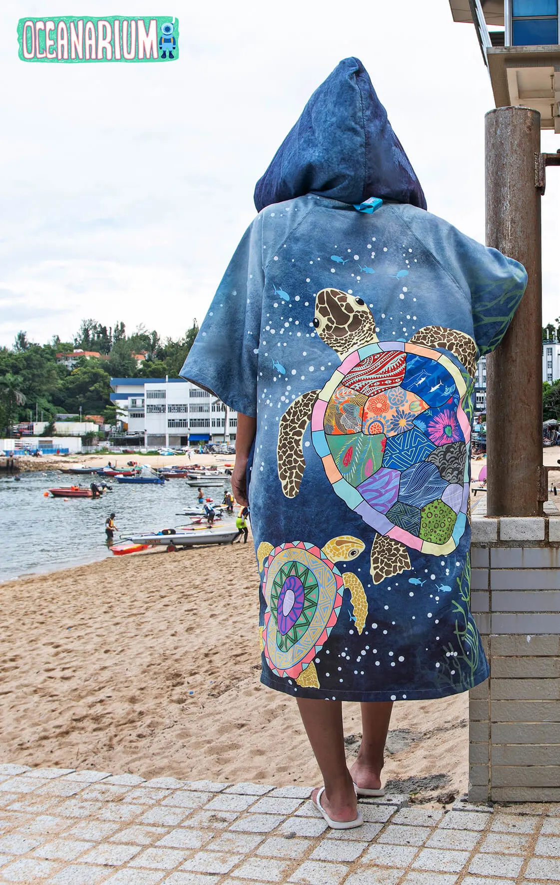 Sea Turtles Cloak Towel - Image 2