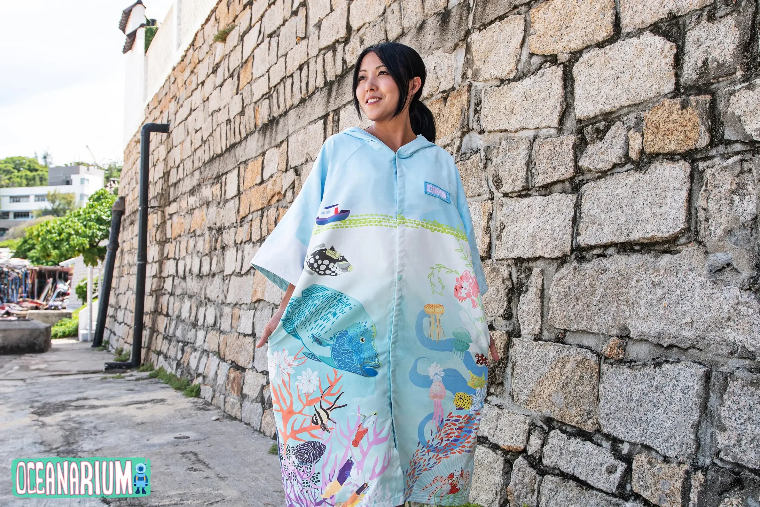 Napolean Wrasse Cloak Towel