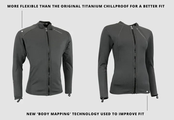 Sharkskin - Men’s Titanium 2 Long Sleeve Full Zip - Image 4
