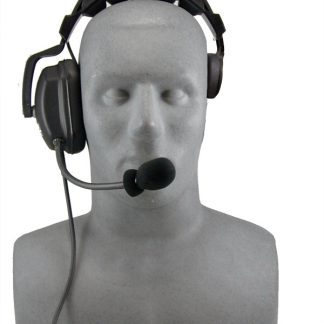 THB-13-1 Single Ear Headset w/ Boom Mic
