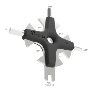 XS SCUBA - Stainless Steel Star Tool