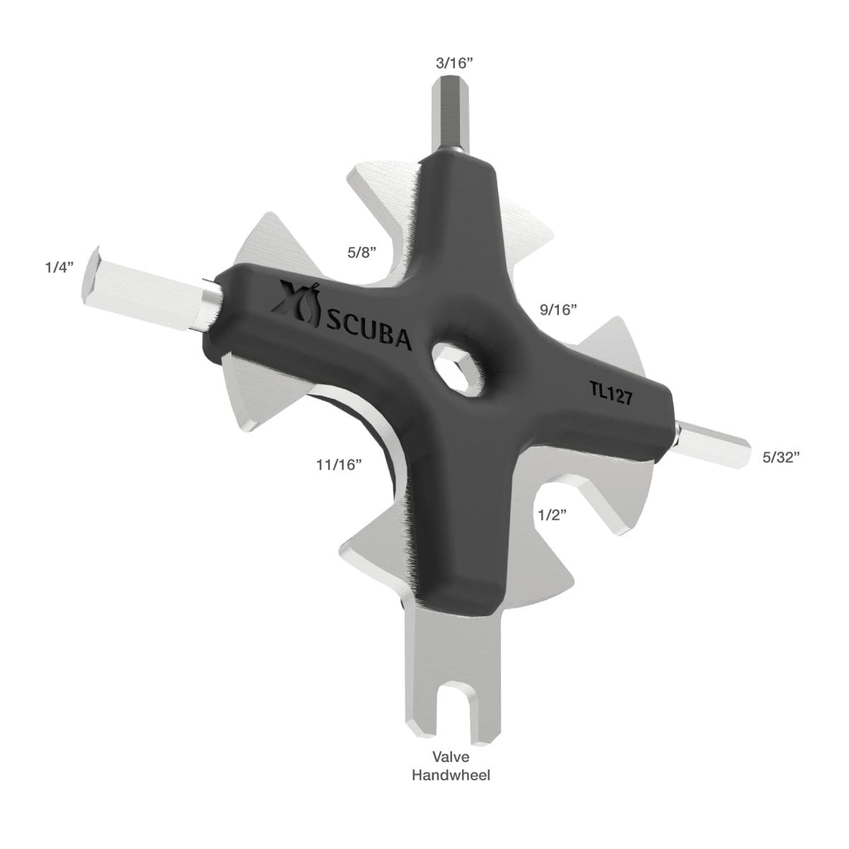 XS SCUBA - Stainless Steel Star Tool