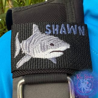 Tiger Shark Personalized BCD Id Tag