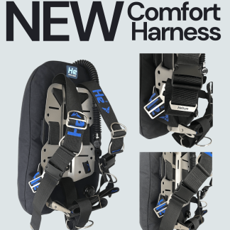 Helium Dive - Complete Custom Single Tank System - Comfort Harness