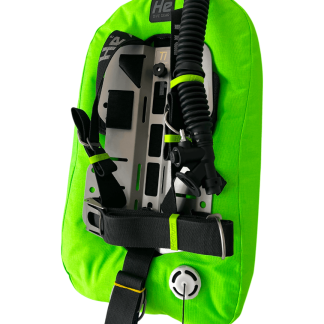 Helium Dive - Complete Custom Single Tank System - Green