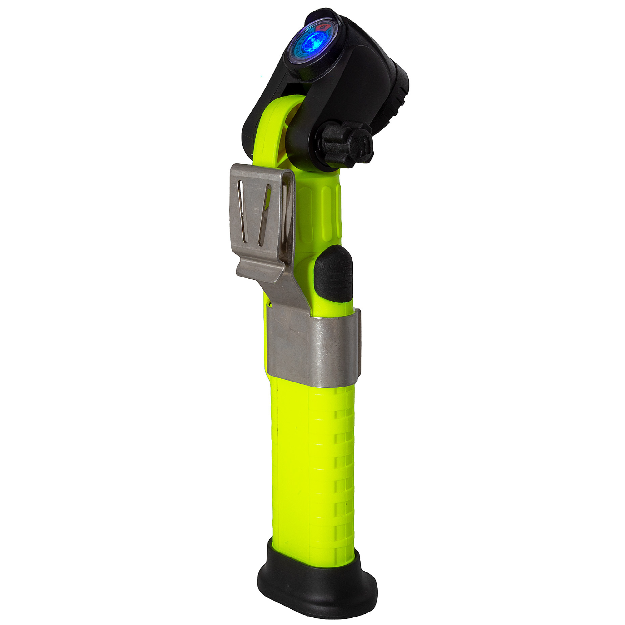 UK 4AA Lighthouse White-Blue Dual Beam w/Magnetic Base - Right Angle eLED Work Light - Image 4