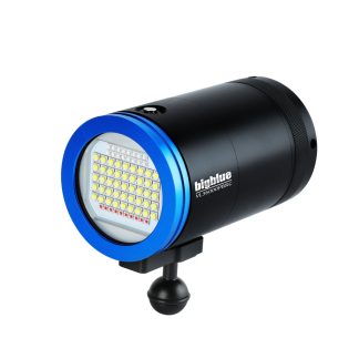 Big Blue - 36000-Lumen Remote Control Video Light w/ Built-in Blue & Red LED