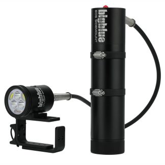 Big Blue - 7000-Lumen Dual-Beam Video & Tech Light â€“ Back Mount EOS (Black, Blue, or Pink)