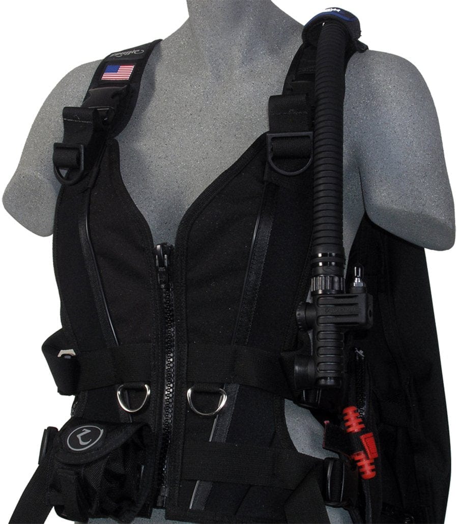 Zeagle - Zena (w/standard black panel), w/inflator, Hose and RE valve