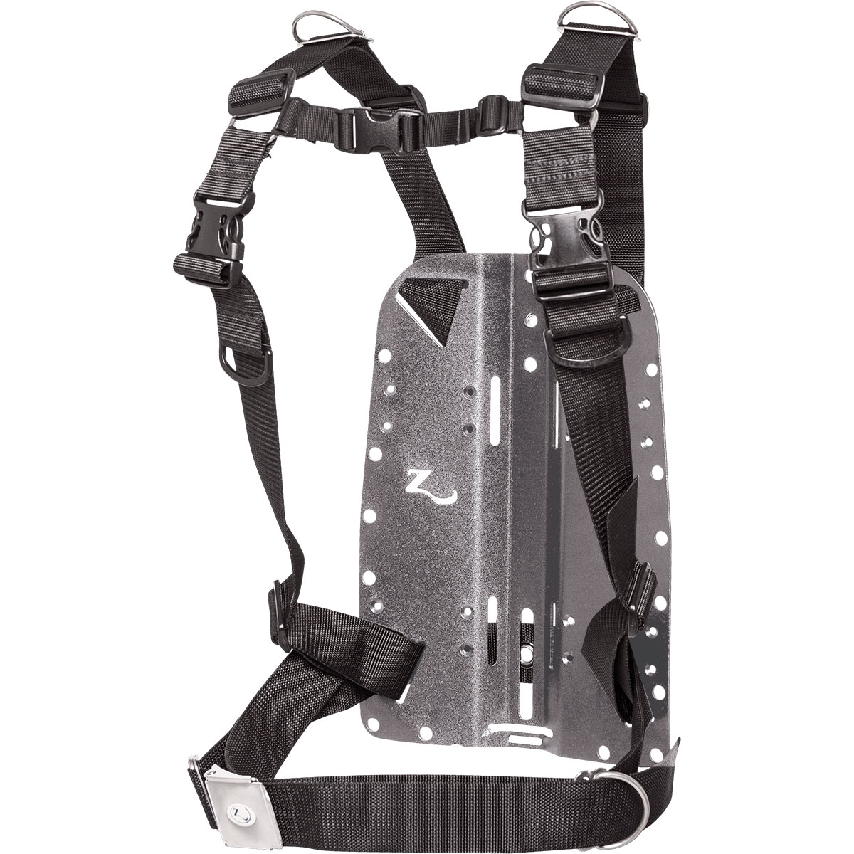 Zeagle -Deluxe Harness Anodized Aluminum (Assembled w/ Harness)