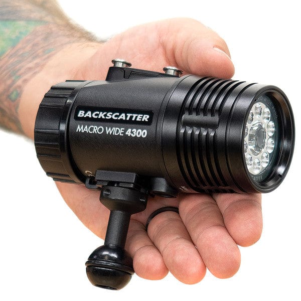 Backscatter - Macro Wide 4300 - Underwater Video Light MW-4300 - Image 3