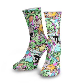 Candy Octopus Dive Socks