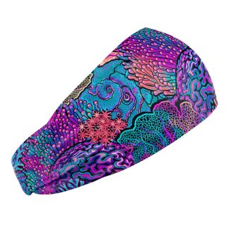 Coral Kaleidoscope Scuba Headband