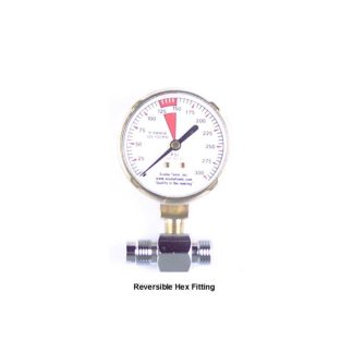 Scubatools Inline Dual Drive Gauge