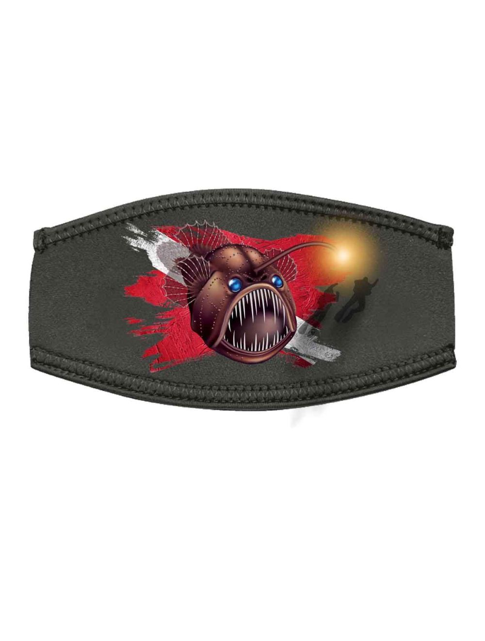 HOG - Edge EZ Mask Strap With Dive Flag - Image 2
