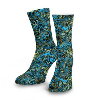 Hammerhead Hibiscus Dive Socks