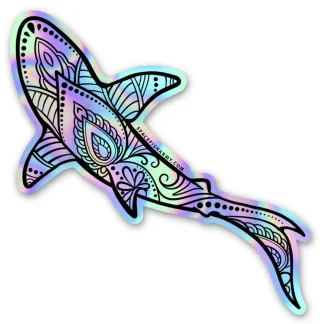 Shark Shakra Sticker