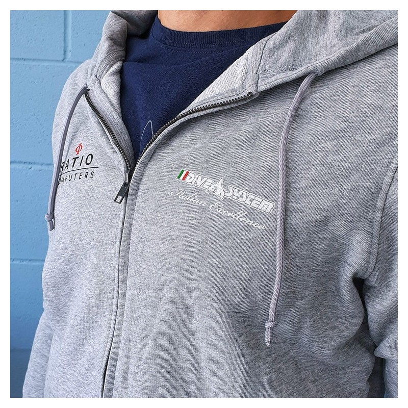 Hoodie (Bio Cotton + Recycled Polyester fabric) DiveSystem - Image 3