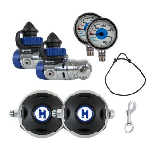 Halcyon - H-75P Sidemount Regulator Package- PSI