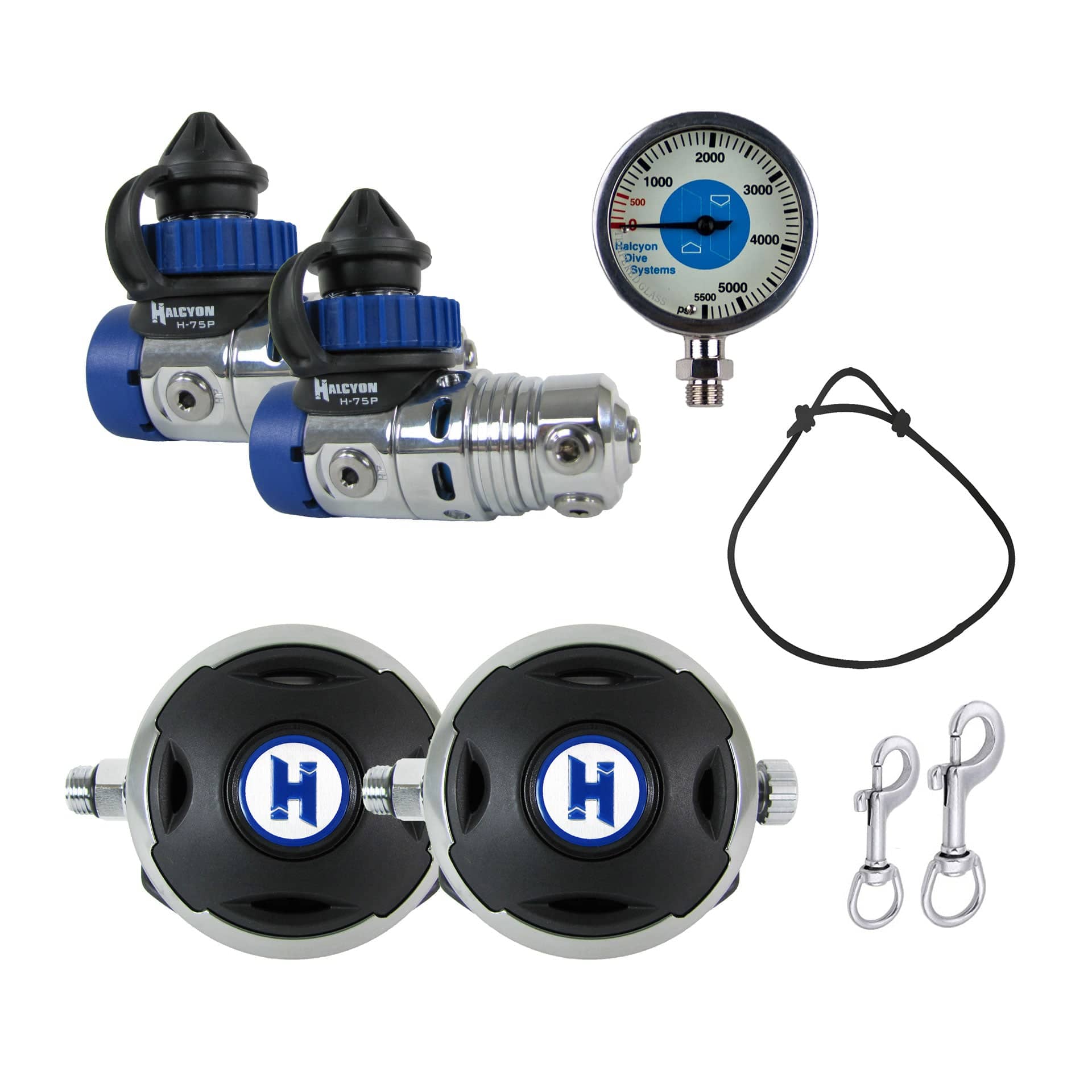 Halcyon - H-75P Doubles Regulator Package - PSI
