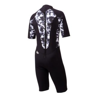 Wetsuit Shorty For Men 2mm - Black, 2 Extra Large